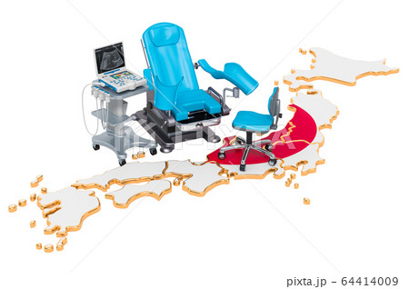 Gynecology and Obstetrics in Japan concept 64414009