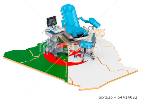 Gynecology and Obstetrics in Algeria concept 64414032