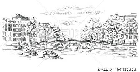 Vector hand drawing Holland 10 64415353