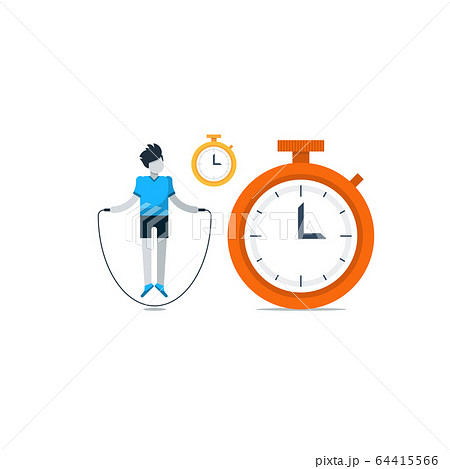 Sport gym workout session, cardio exercising 64415566