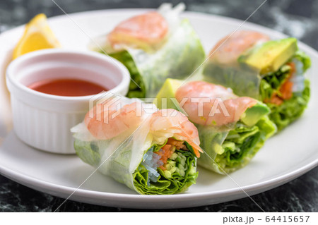 エビの生春巻き エビの生春巻き 64415657