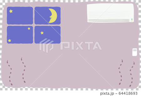 沒有空調的熱帶夜晚的插圖 64418693