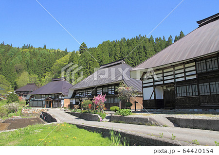 白馬村青鬼集落　重要伝統的建造物保存地区 64420154