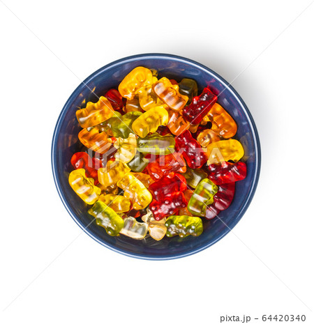 Gummy bears, jelly candy. 64420340