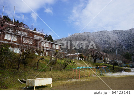 モリオカシダレが咲く二升石小学校 64422141