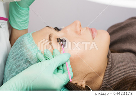 Eyelash lamination Eyelash lamination 64423178