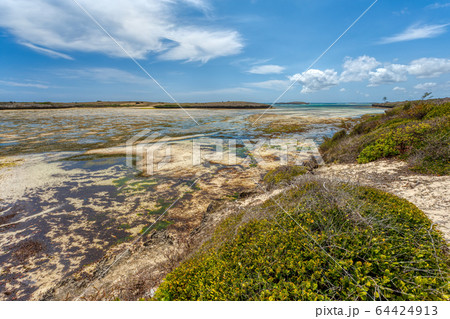sand beach in Madagascar, Antsiranana, Diego sand beach in Madagascar, Antsiranana, Diego 64424913