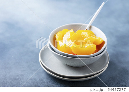 Sweet canned peaches Sweet canned peaches 64427277