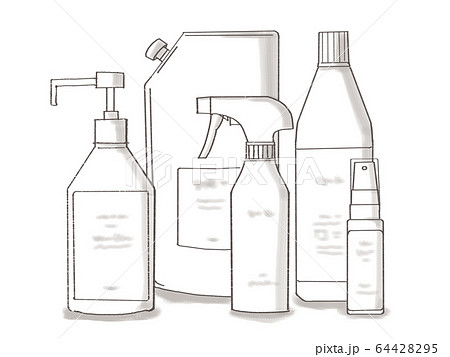 ウイルス対策_無色 64428295