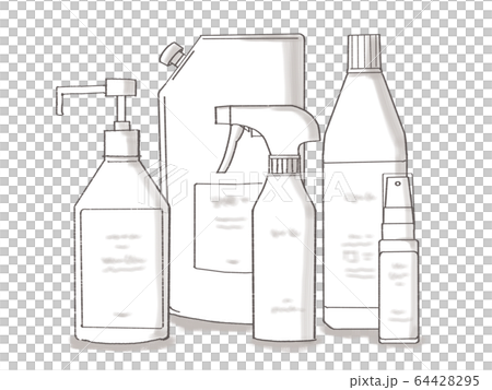 ウイルス対策_無色 64428295