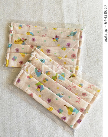 布マスク 64428657