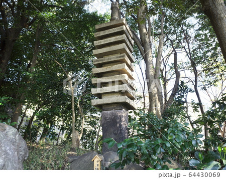 清澄庭園　九重石塔 64430069