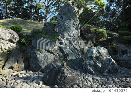 清澄庭園　紀州青石 64430072