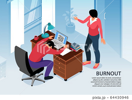 Professional Burnout Horizontal Background Professional Burnout Horizontal Background 64430946