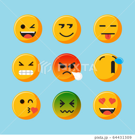 Emoticon collection face 64431309