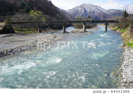 春の岩泉　小本川 64433366