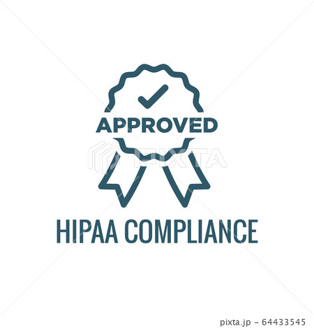 HIPAA Compliance icon set with hippa image 64433545