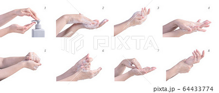 手洗 手洗い 手を洗う 64433774