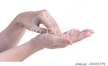 手洗 手洗い 手を洗う 64433776