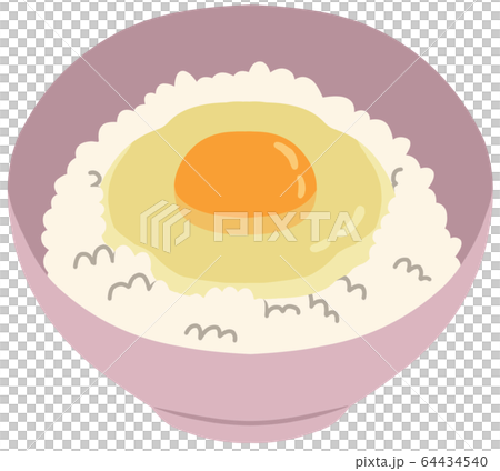 卵かけご飯＊主線なし 64434540