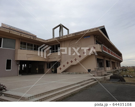東日本大震災 山元町立中浜小学校 東日本大震災 山元町立中浜小学校 64435108