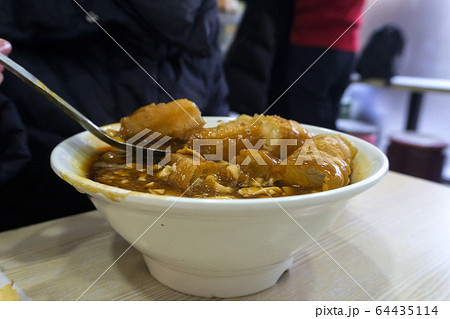豆腐脳と油条 中国食 豆腐脳と油条 中国食 64435114