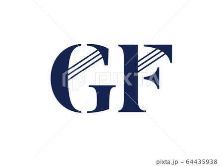 Initial Monogram Letter GF Logo Design Vector Template. GF Letter Logo Design Initial Monogram Letter GF Logo Design Vector Template. GF Letter Logo Design 64435938