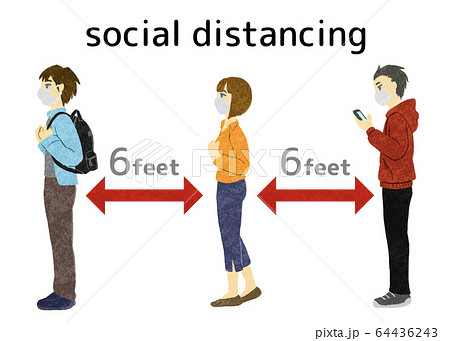 social distancing social distancing 64436243