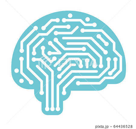 人工知能のコンセプトイラストのイラスト素材
