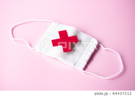 布マスク（ガーゼマスク） 64437212