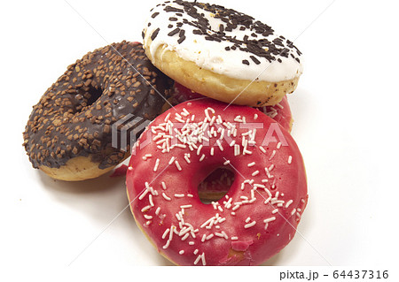 American donuts with donuts glaze 64437316