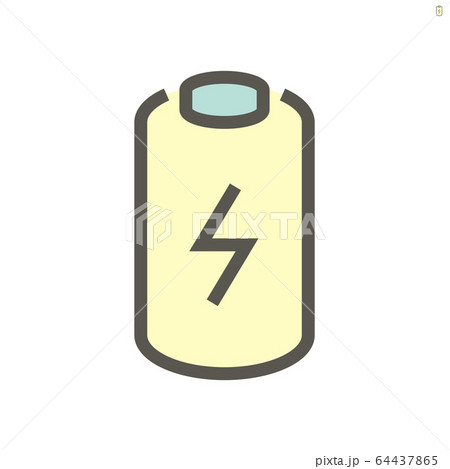Electric car batterry vector icon design, 48x48 64437865