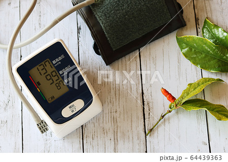 血圧高めの方。ヒハツの効果。バック板 64439363