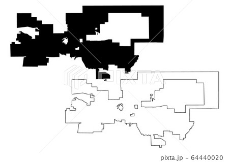 Palmdale City, California (United States cities, 64440020