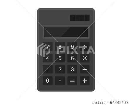 電卓のイラスト 64442538