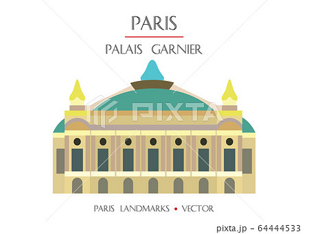 Colorful Paris landmark 8 64444533