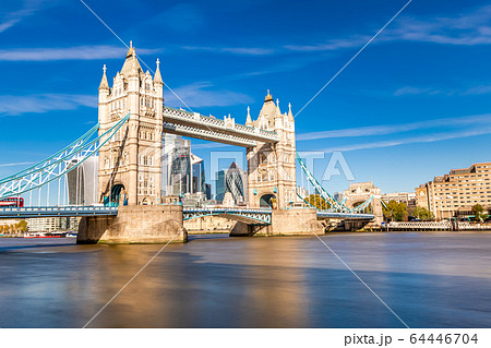 Tower Bridge in London, UK, United Kingdom. Tower Bridge in London, UK, United Kingdom. 64446704