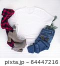 Christmas shirt mockup - white tshirt with buffalo 64447216