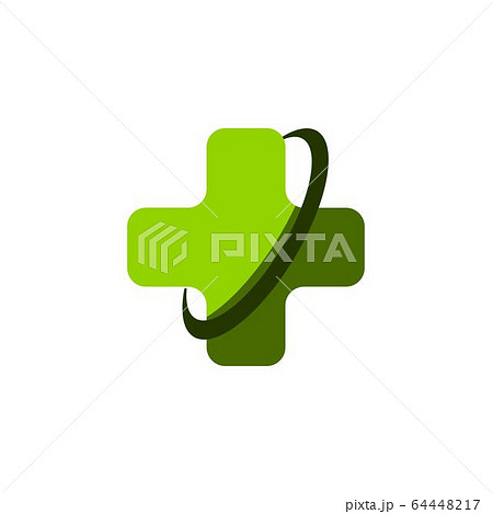 cross medical healthy logo design. vector 64448217