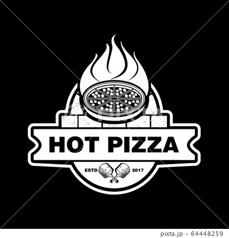 Set of vintage pizza badges, emblems and logo 3254273 Vector Art