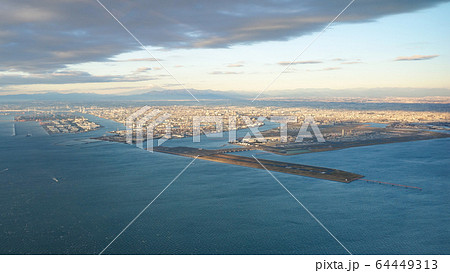 東京国際空港から富士山 64449313