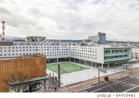 青森市役所　新庁舎　青森市役所新庁舎落成前 64450483