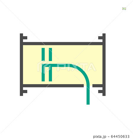 Air duct pipe and cleaning work icon, 64x64 Air duct pipe and cleaning work icon, 64x64 64450633