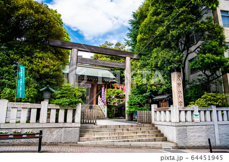 東京都千代田区 東京大神宮 正面鳥居 東京都千代田区 東京大神宮 正面鳥居 64451945