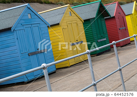 Beach huts at Sheringham 64452576