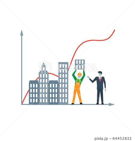 Business development and growth concept Business development and growth concept 64452832