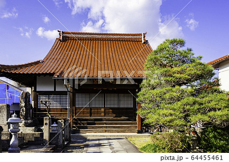 倉吉市打吹玉川伝統的建造物群保存地区 光明寺 本堂 鳥取県倉吉市 倉吉市打吹玉川伝統的建造物群保存地区 光明寺 本堂 鳥取県倉吉市 64455461