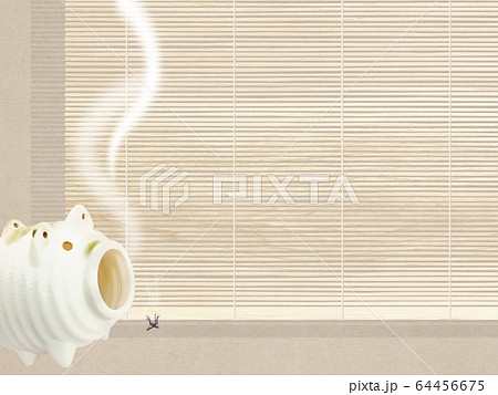 背景 すだれのイラスト素材