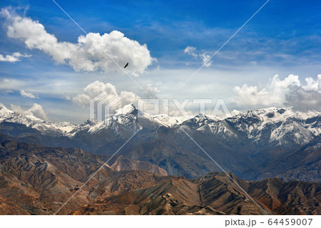 View of Upper Mustang mountains View of Upper Mustang mountains 64459007