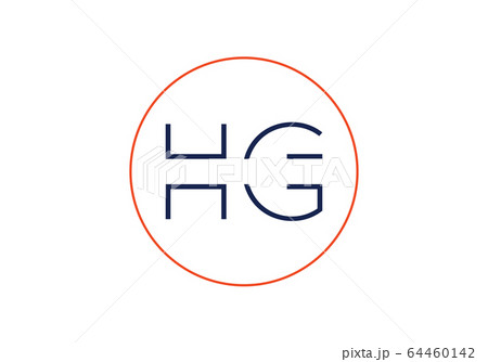 Initial Monogram Letter HG Logo Design Vector Template. HG Letter Logo Design Initial Monogram Letter HG Logo Design Vector Template. HG Letter Logo Design 64460142